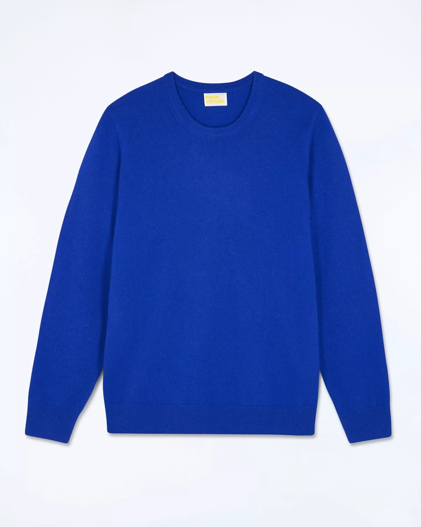 FROM FUTURE Basic Crew Neck Sweater Pop Blue Store