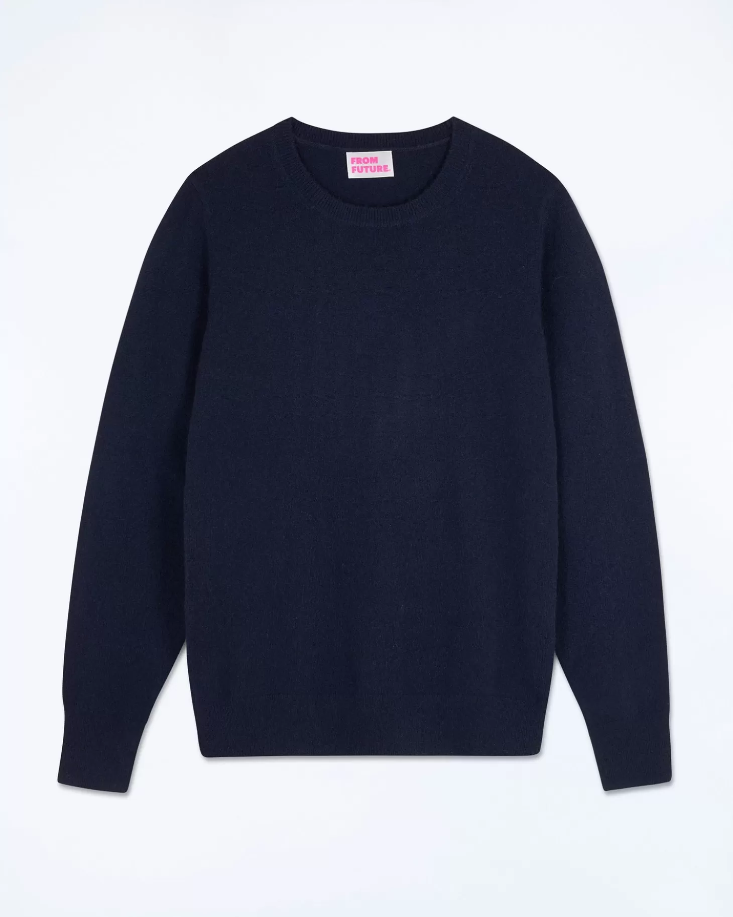 FROM FUTURE Basic Crew Neck Sweater Navy Best