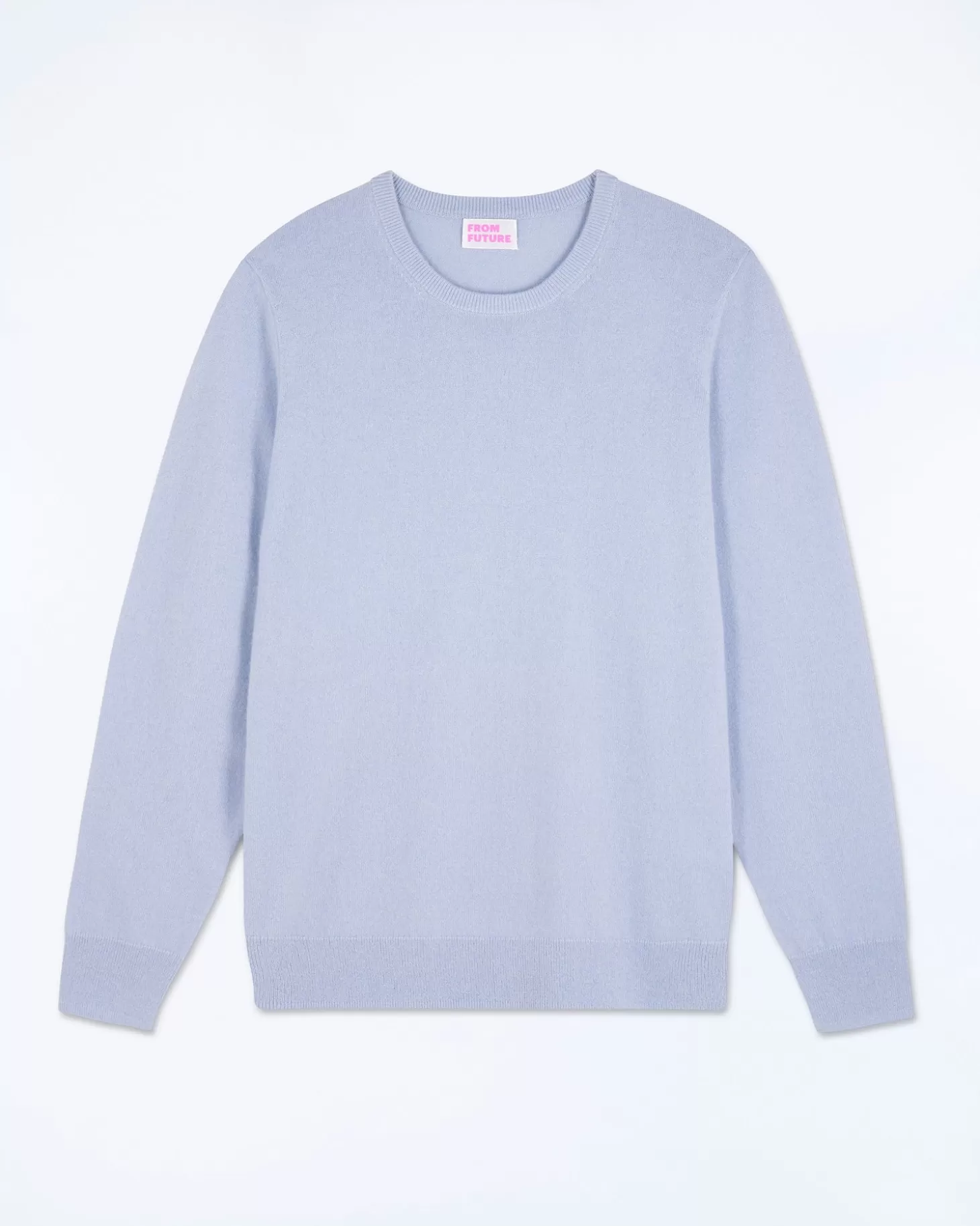 FROM FUTURE Basic Crew Neck Sweater Cloud Blue Shop