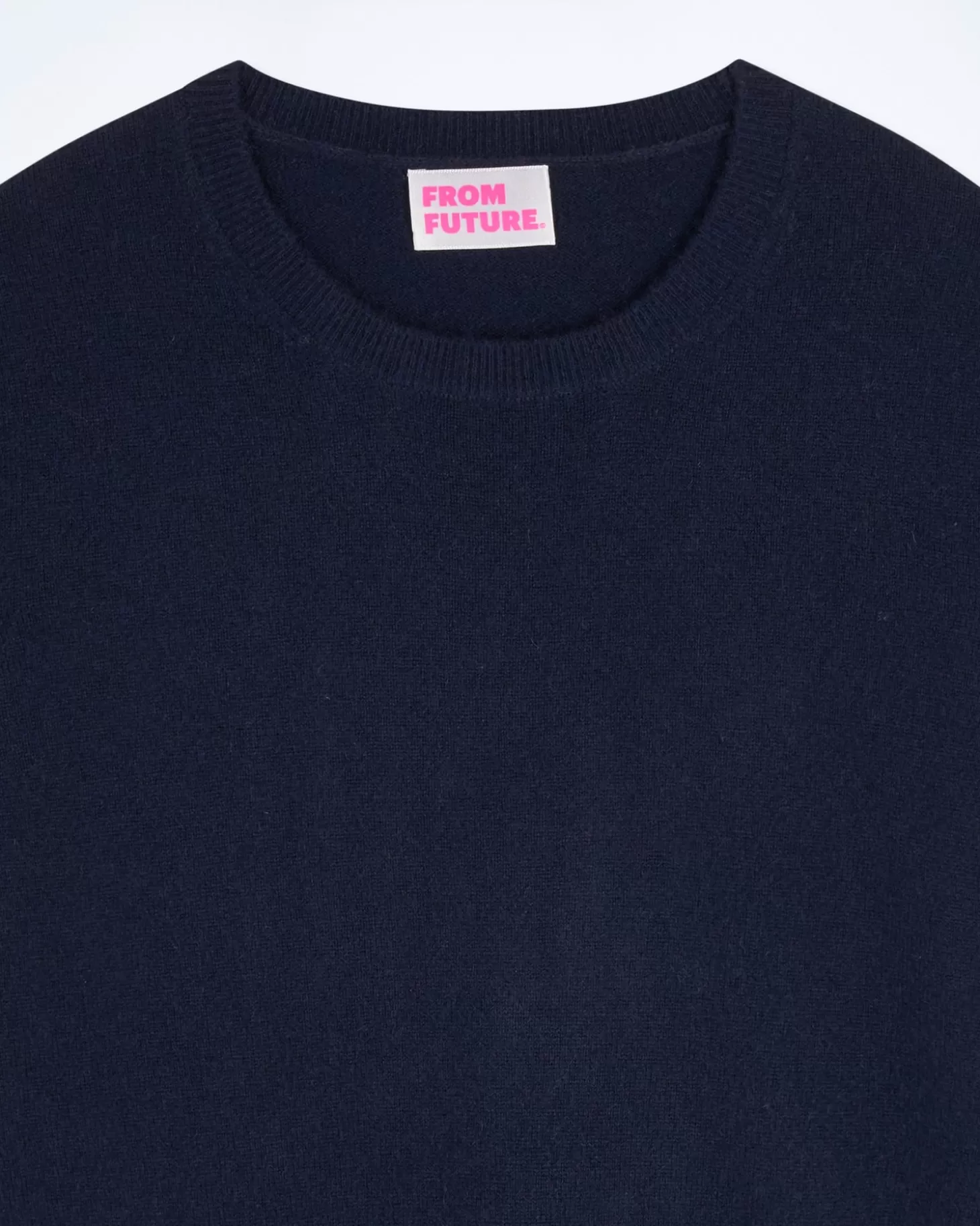 FROM FUTURE Basic Crew Neck Sweater Navy Best