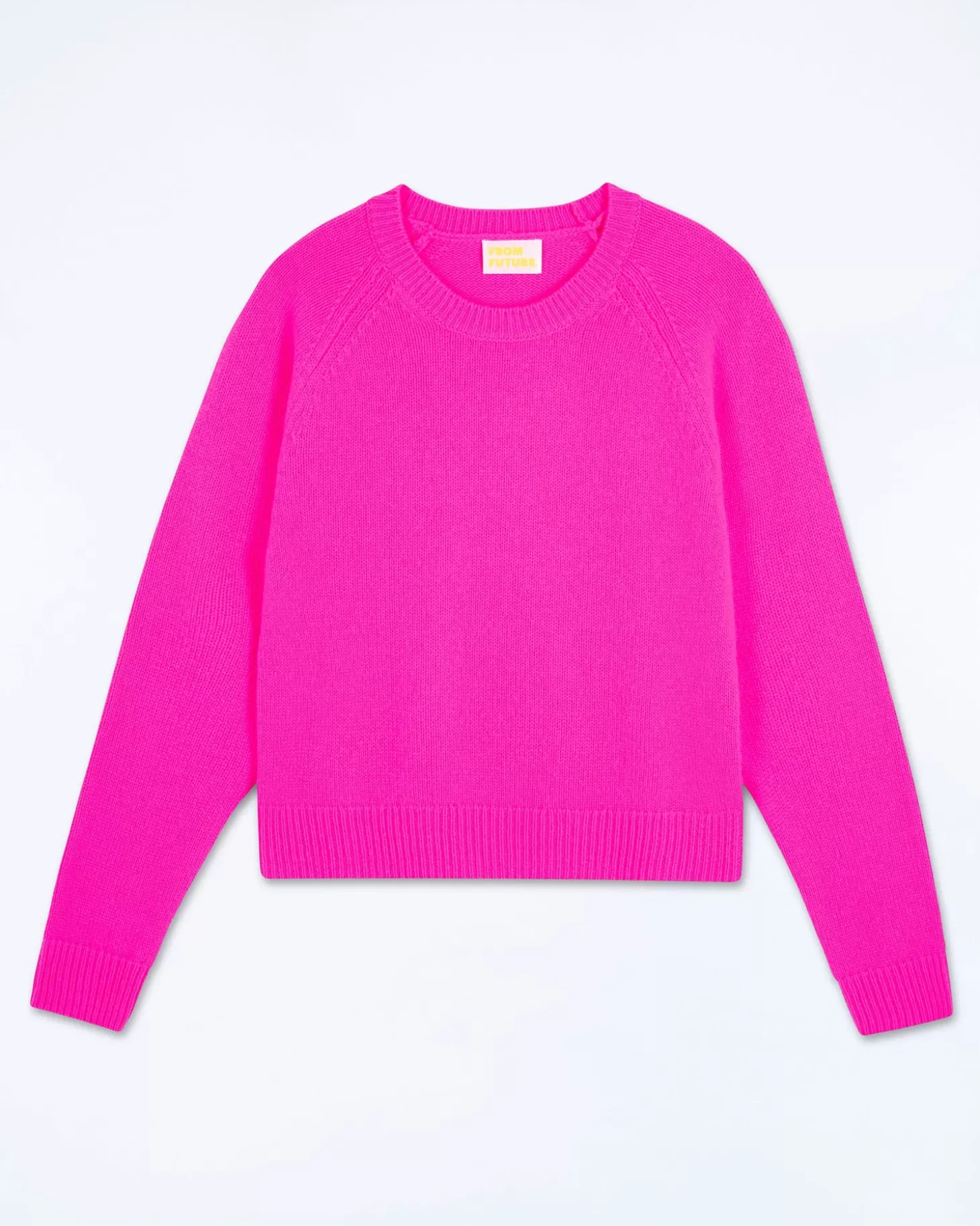 FROM FUTURE Crewneck Raglan Sweater Utopic Pink Flash Sale