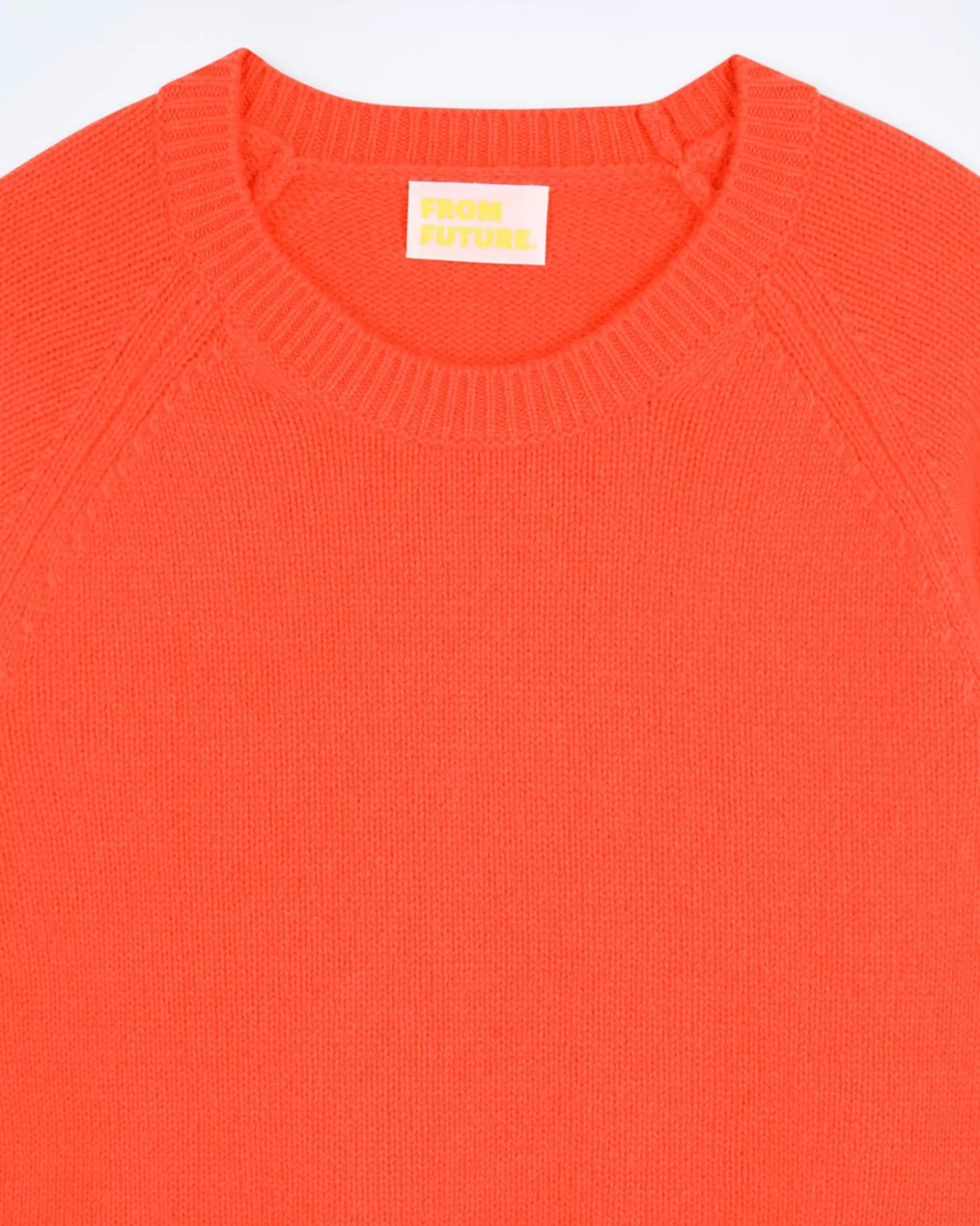 FROM FUTURE Crewneck Raglan Sweater Utopic Corail Outlet