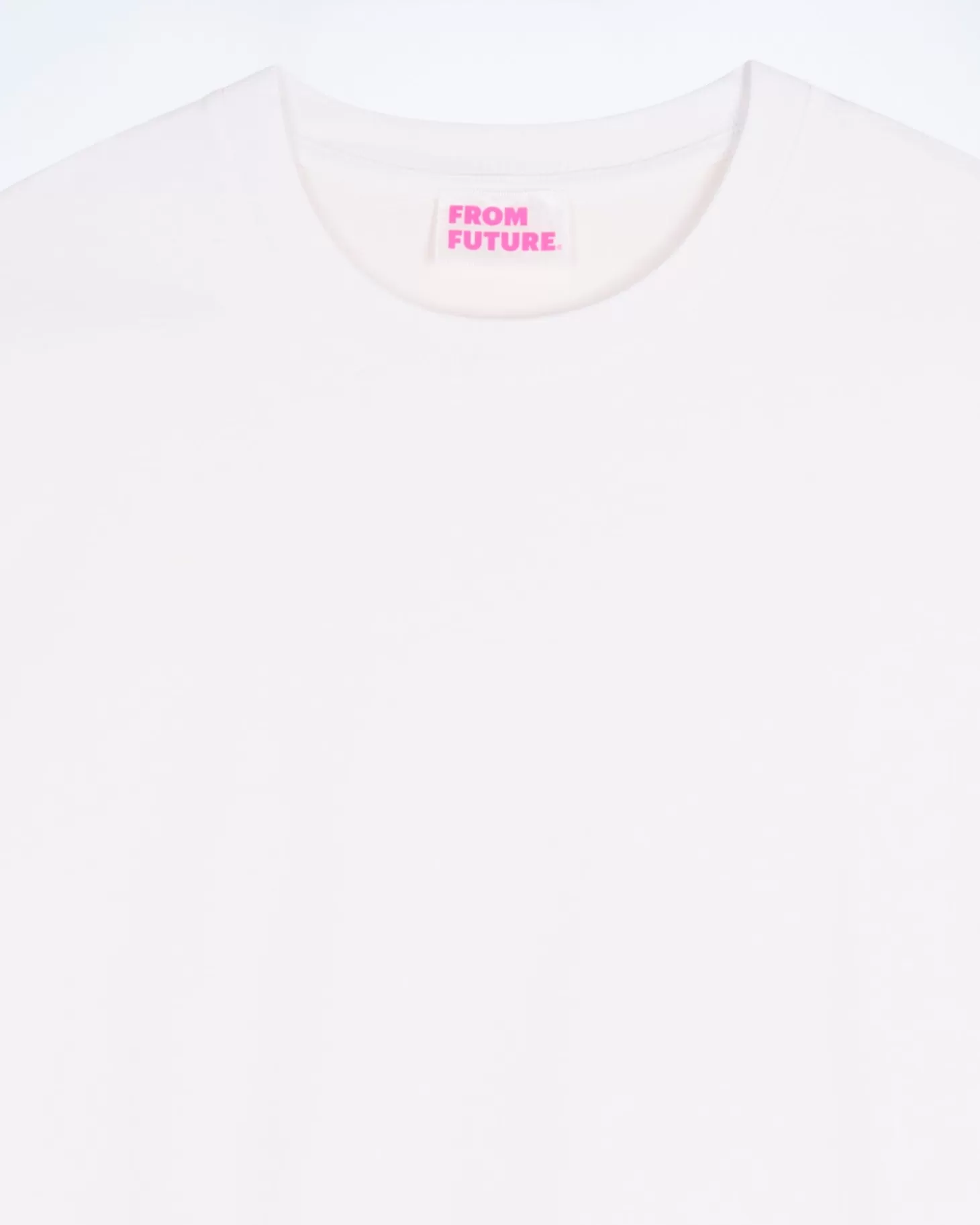 FROM FUTURE Crewneck Short Sleeve T-shirt White Best