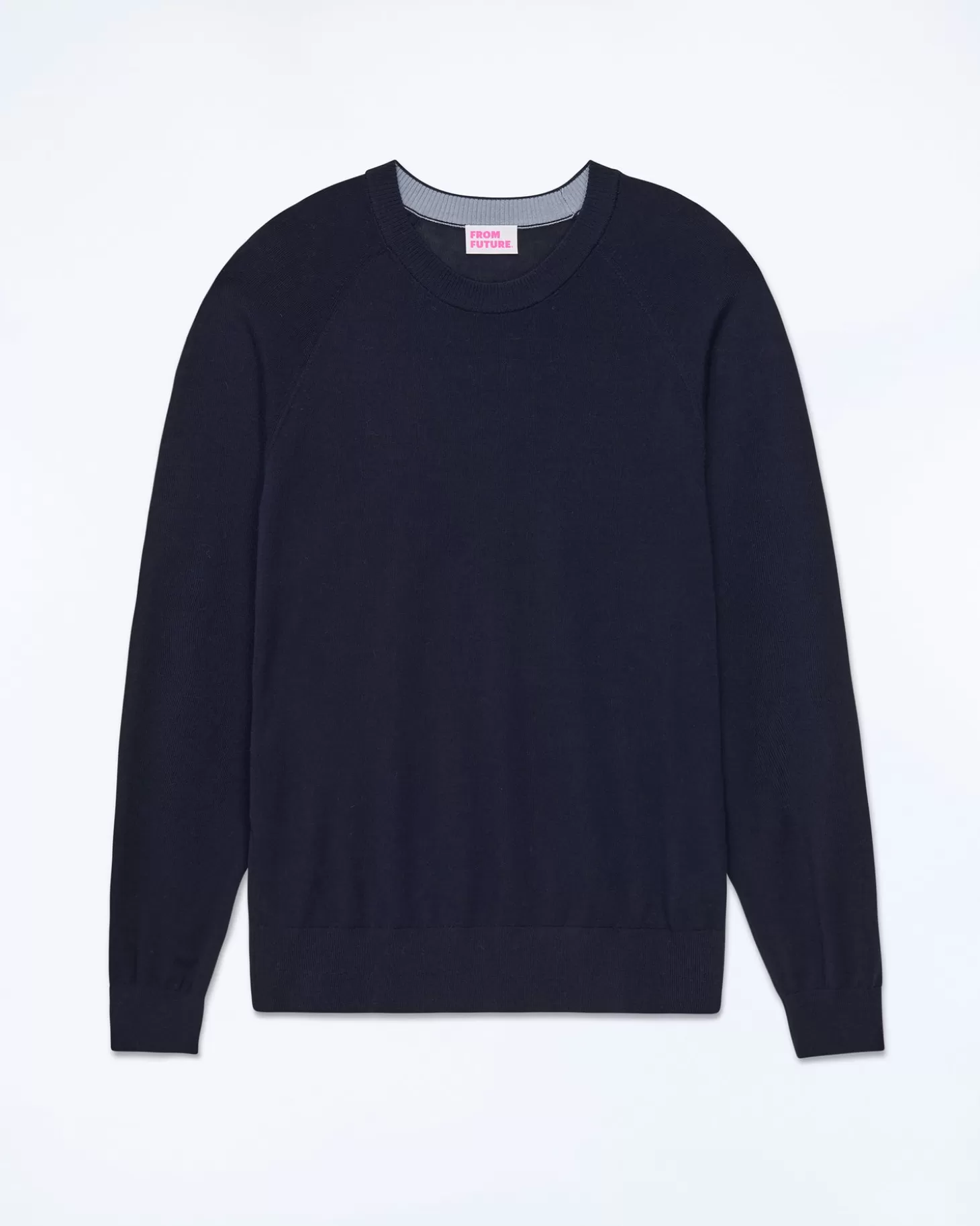 FROM FUTURE Crewneck Sweater Navy Discount