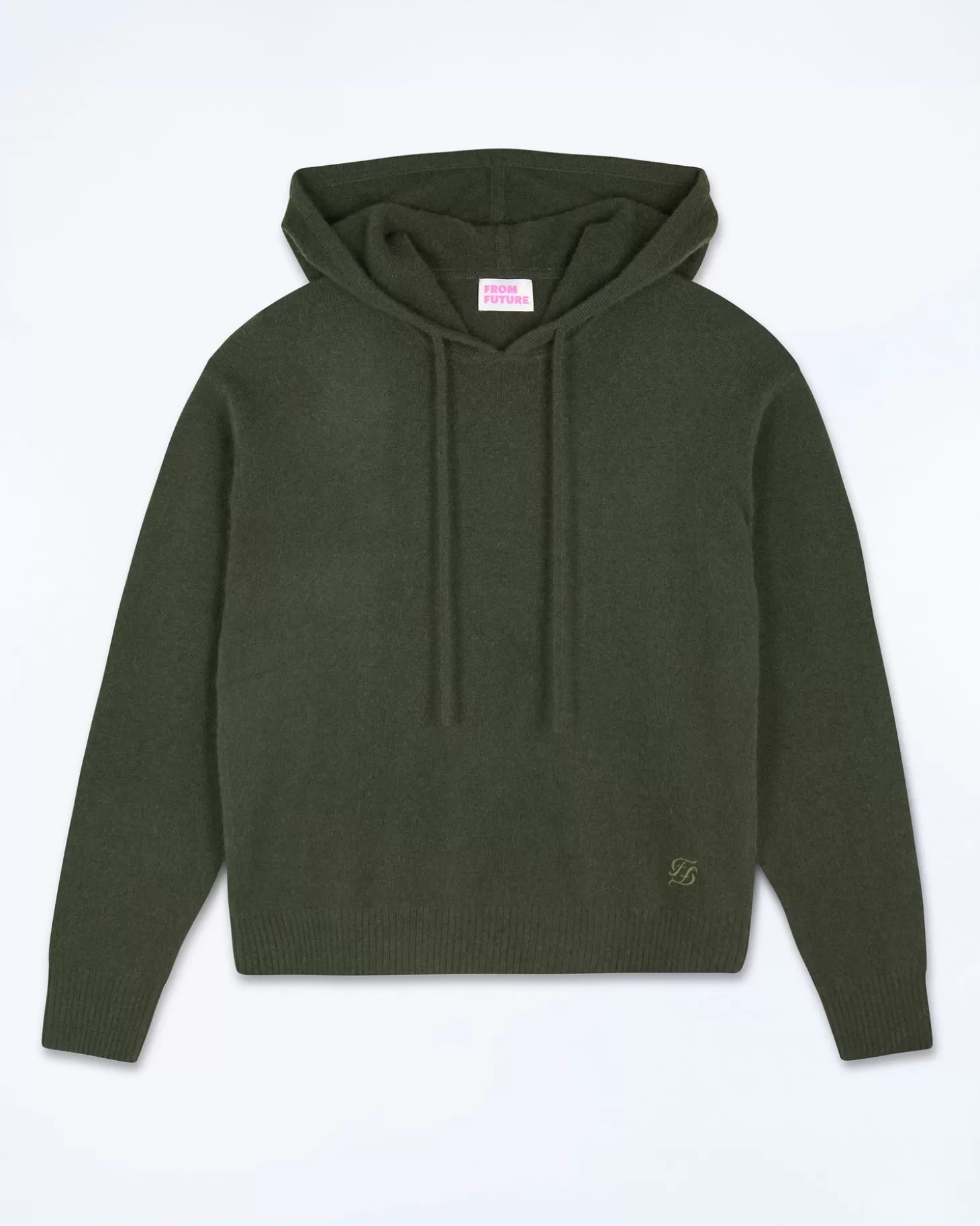 FROM FUTURE Hoodie Sweater Khaki Shop