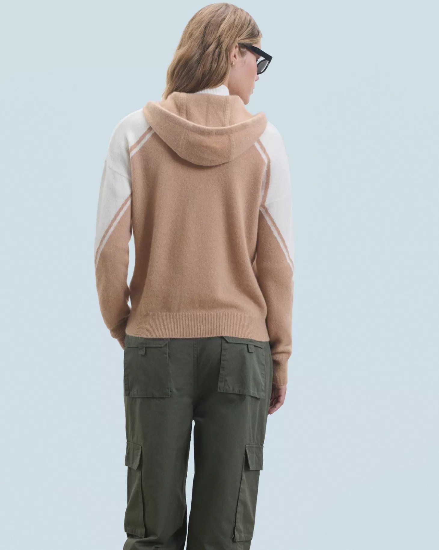 FROM FUTURE Hoodie Sweater Camel Discount