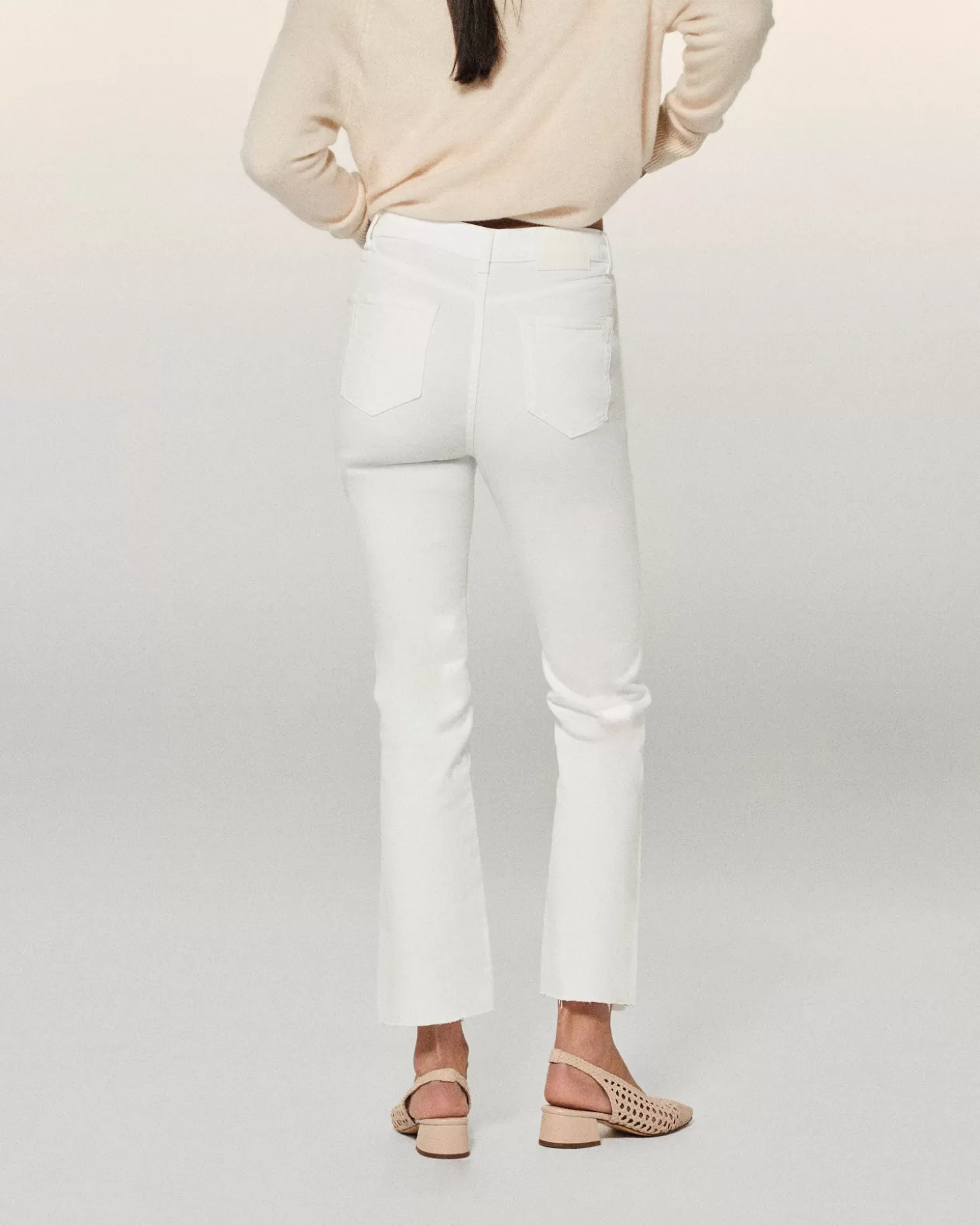 FROM FUTURE Jude Bootcut Jeans White Hot