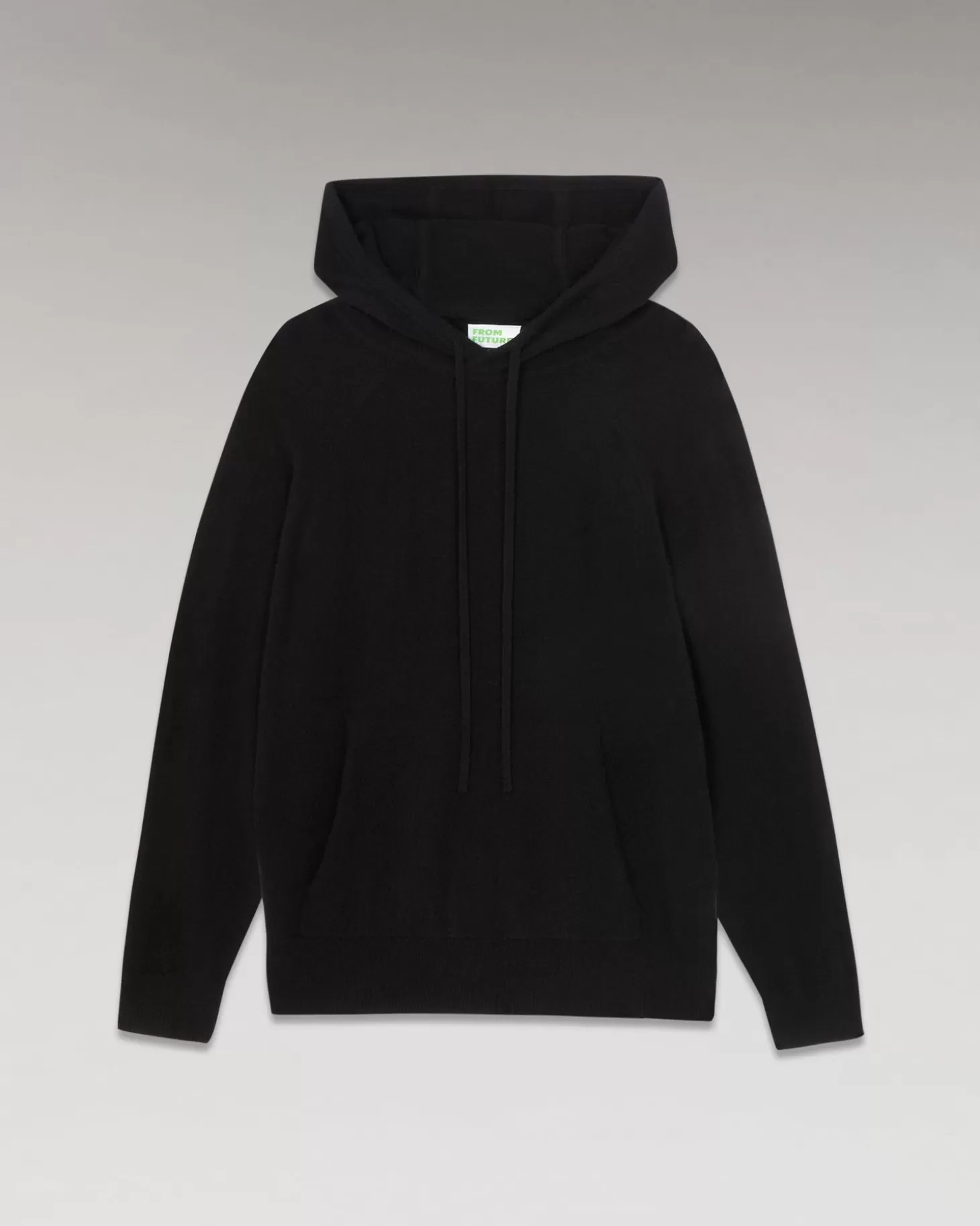 FROM FUTURE Lightweight Oversized Hoodie Sweater Black Cheap