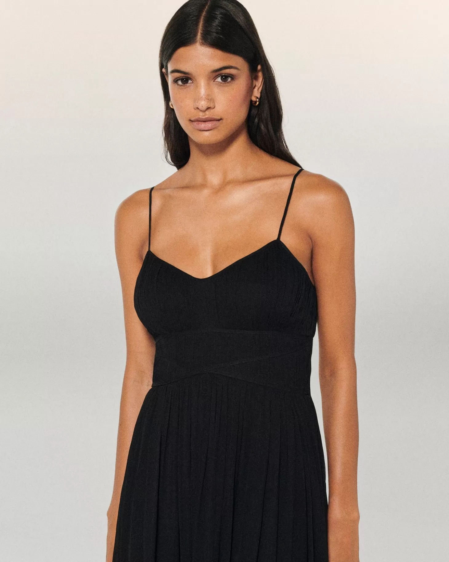 FROM FUTURE Noah Long Strap Dress Black Online