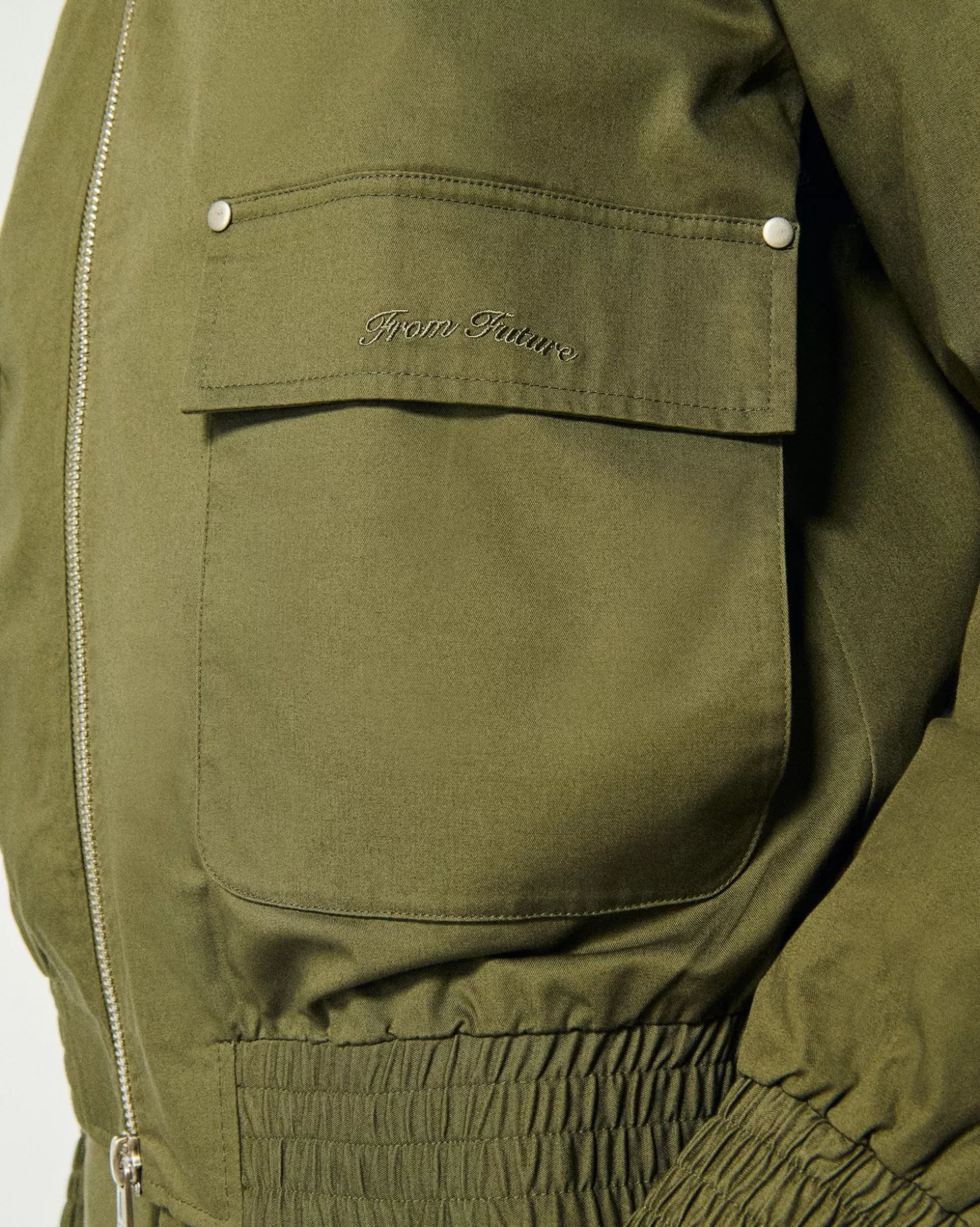 FROM FUTURE Outerwear Jacket Khaki Online