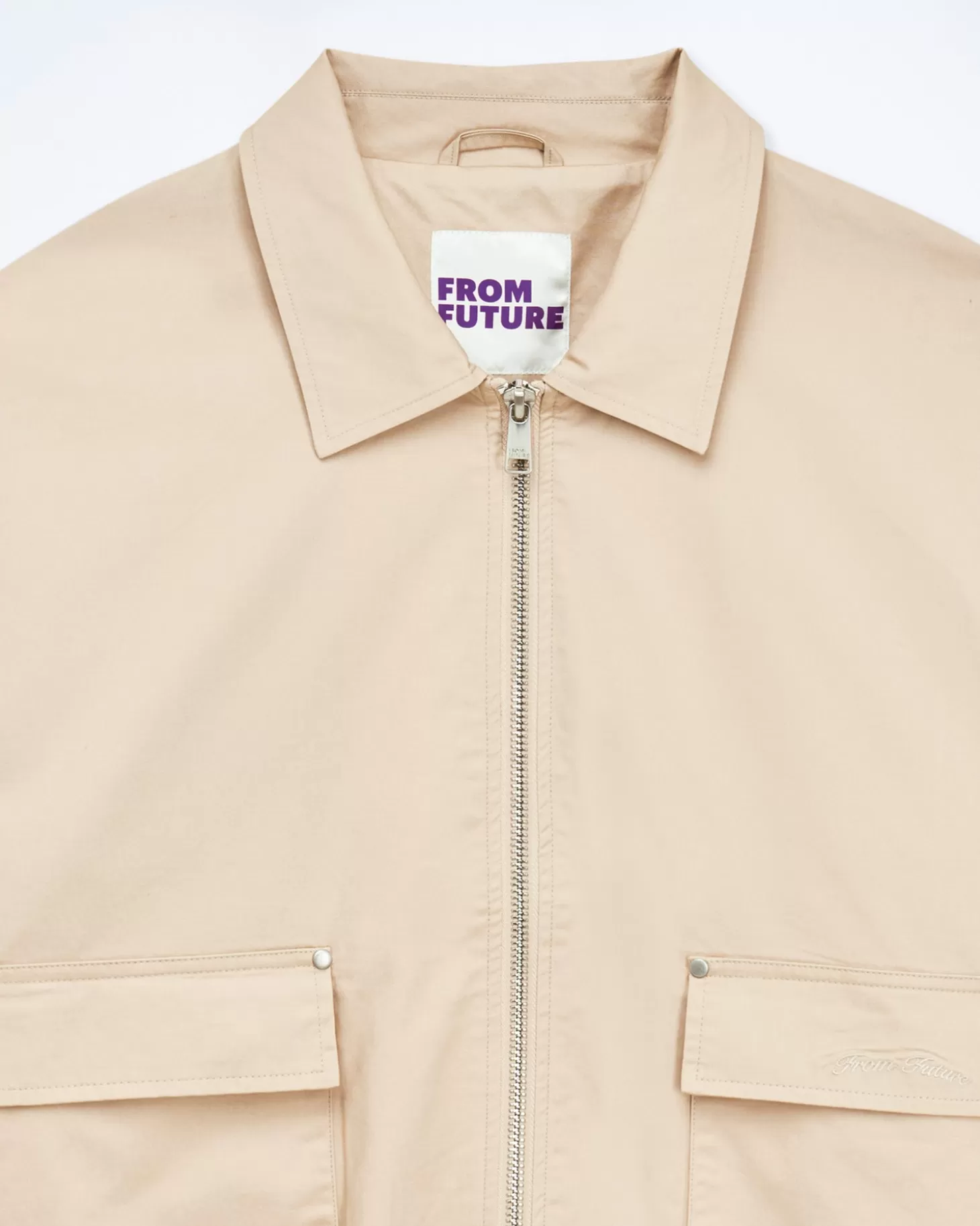 FROM FUTURE Outerwear Jacket Beige Sale