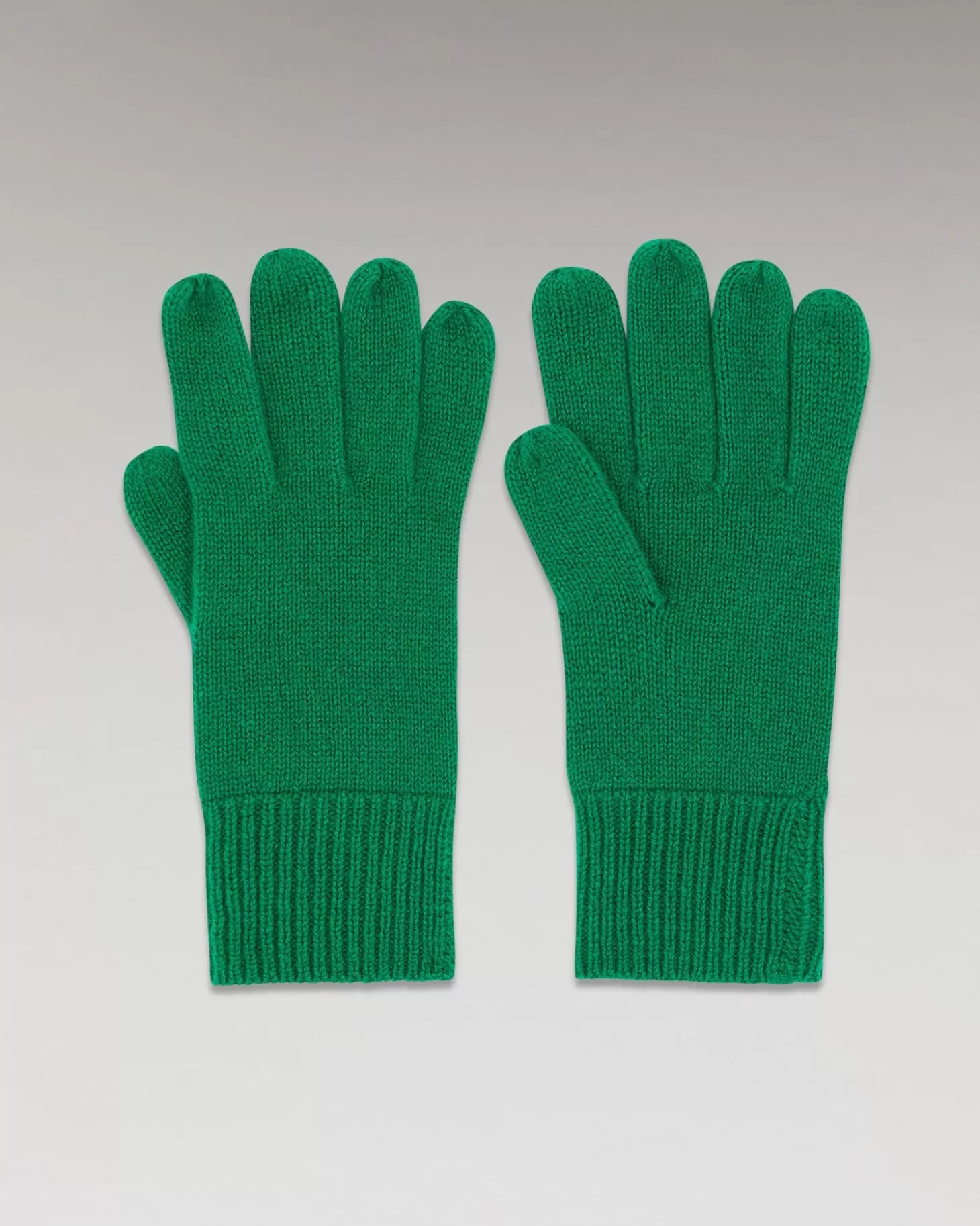 FROM FUTURE Regular Basic Gloves Winter Green Cheap