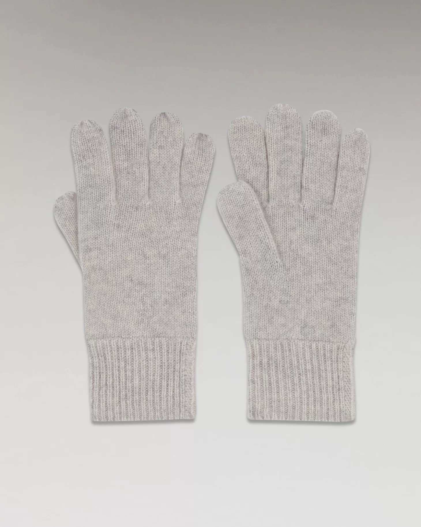 FROM FUTURE Regular Basic Gloves Light Heather Gray Hot