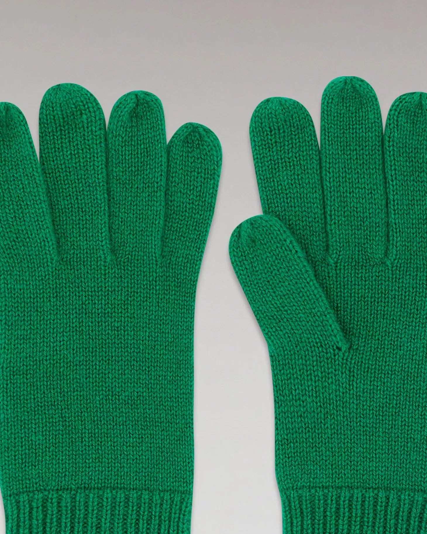 FROM FUTURE Regular Basic Gloves Winter Green Cheap