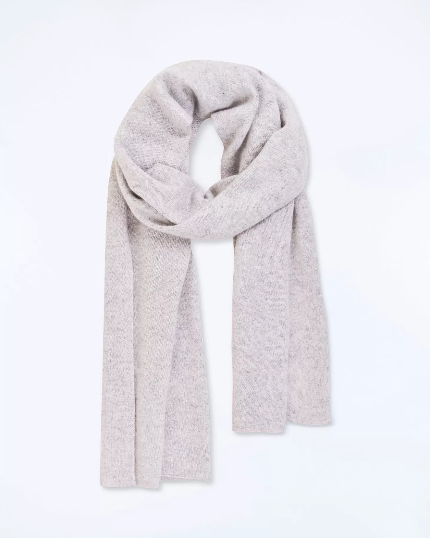 FROM FUTURE Regular Basic Scarf Light Heather Gray Store