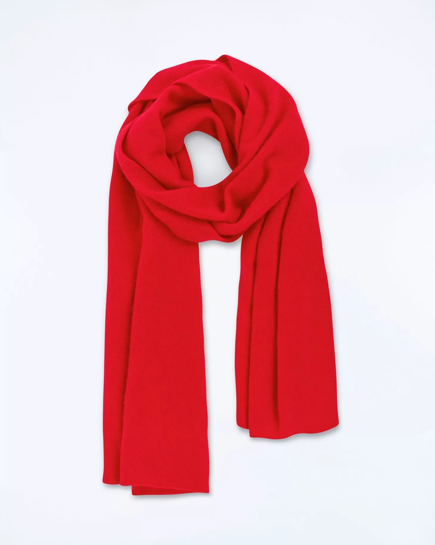 FROM FUTURE Regular Basic Scarf Dark Red Store