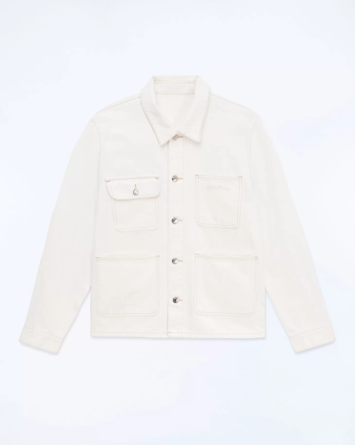 FROM FUTURE Regular Jacket White Flash Sale