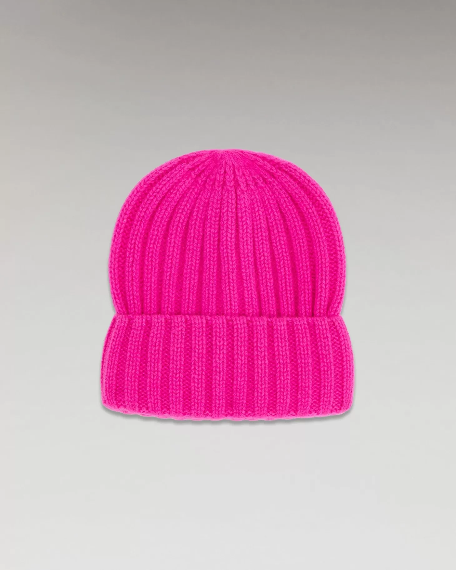 FROM FUTURE Ribbed Cuffed Beanie Disco Pink Best