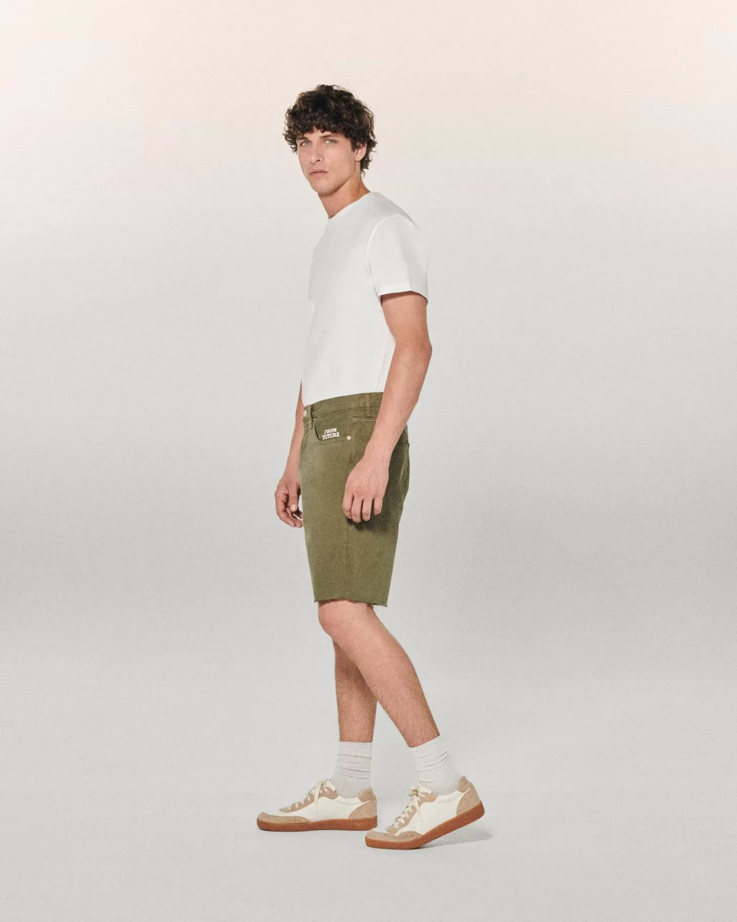 FROM FUTURE Shorts Bermuda Jack Khaki Best Sale