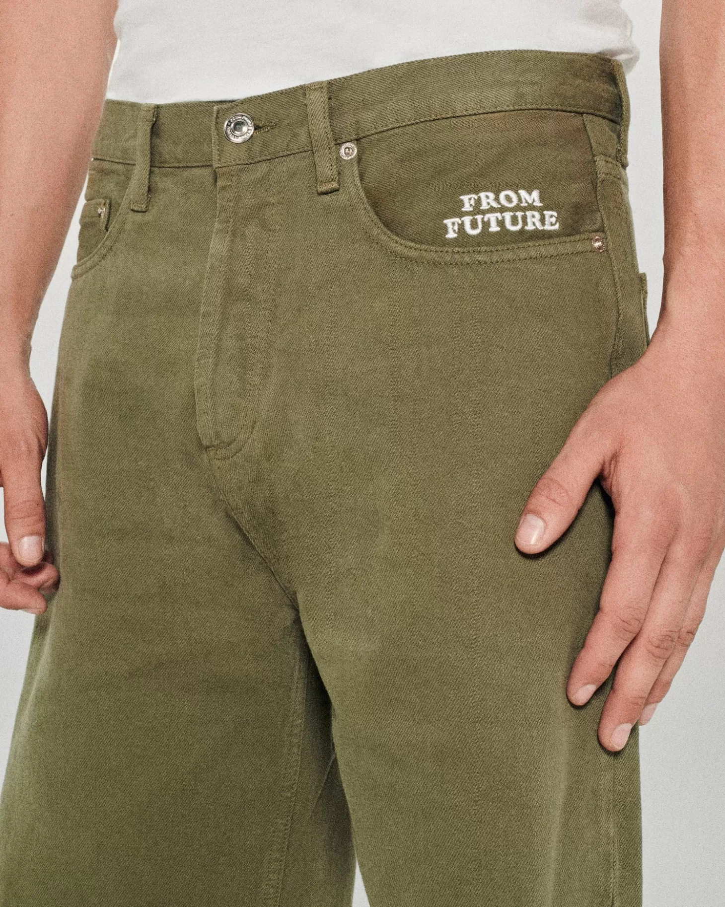 FROM FUTURE Shorts Bermuda Jack Khaki Best Sale