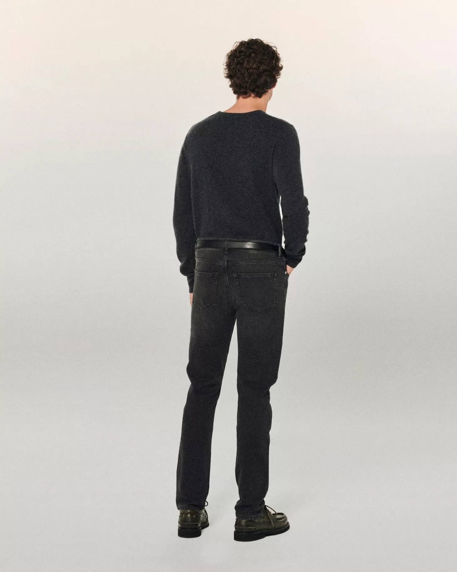 FROM FUTURE Slim Fit JACOB Jeans Washed Black Sale