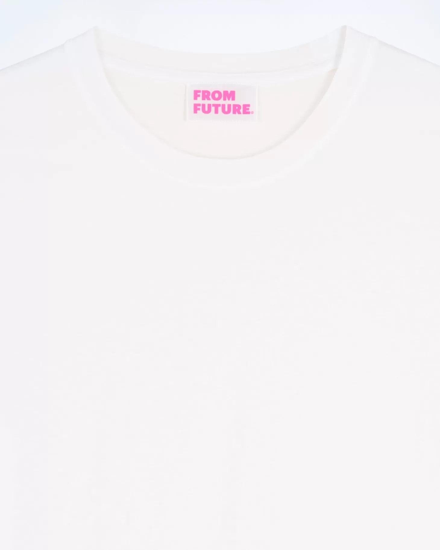 FROM FUTURE Supima Crewneck T-shirt White Online