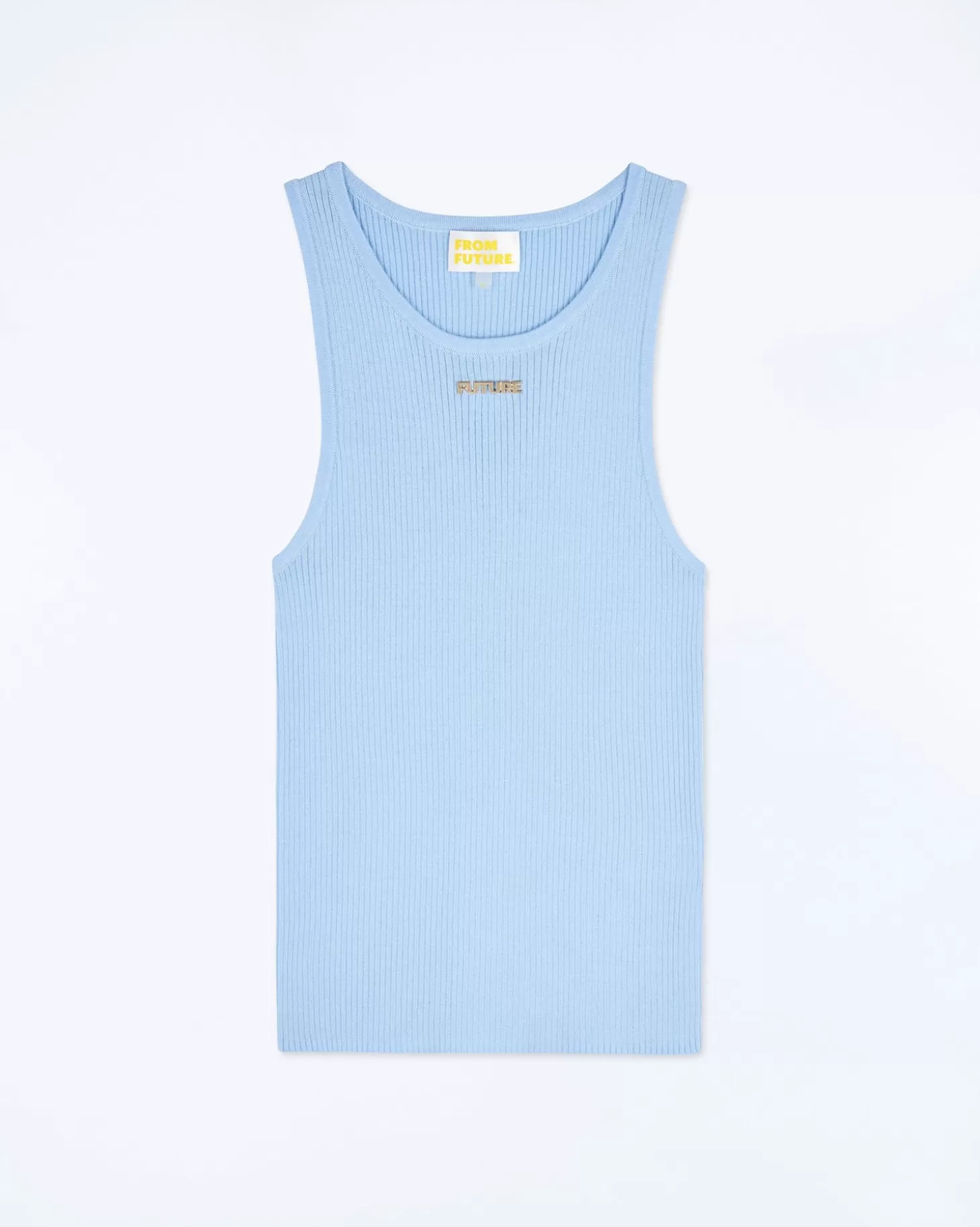 FROM FUTURE Tank Top Baby Blue Cheap