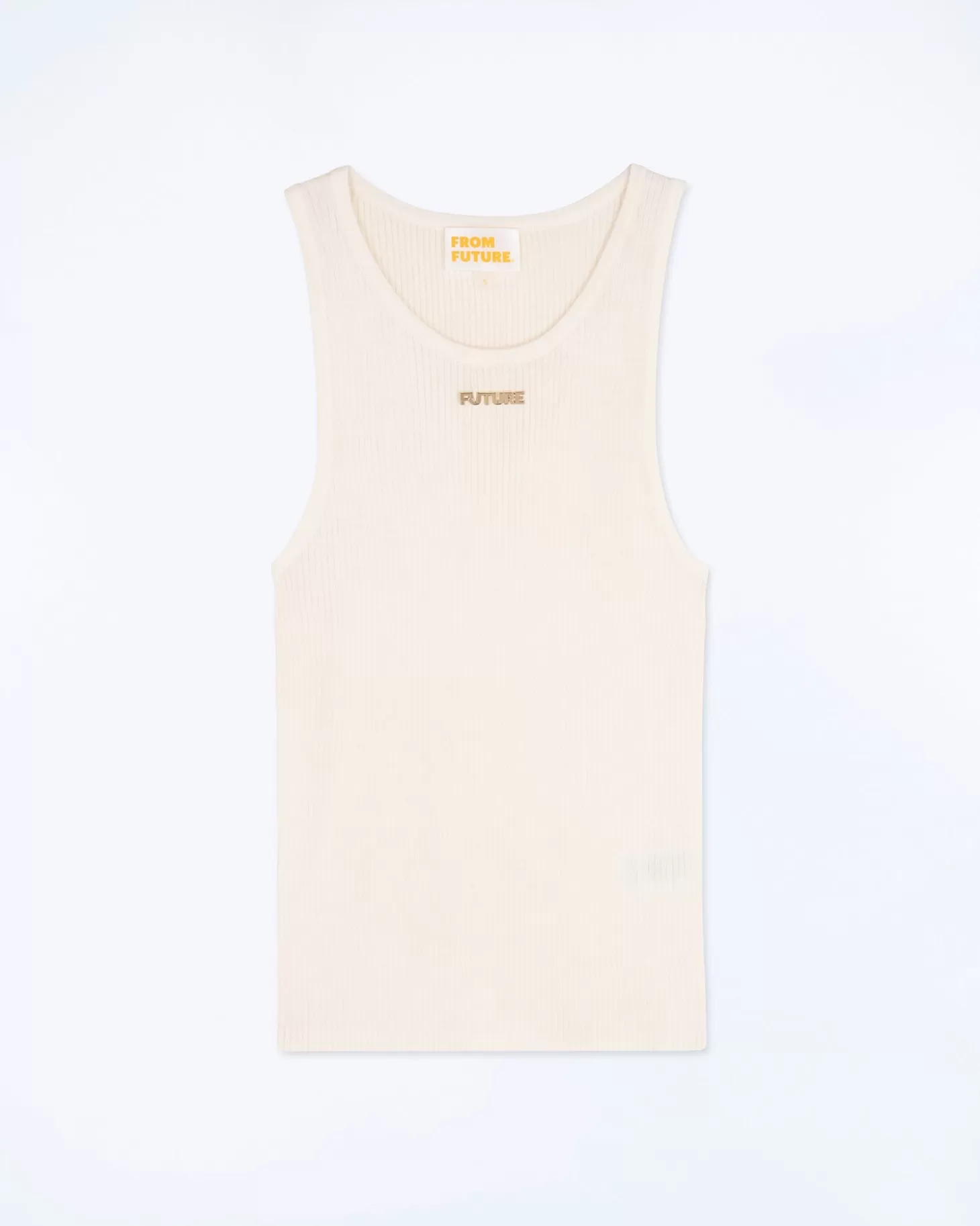 FROM FUTURE Tank Top White Sale