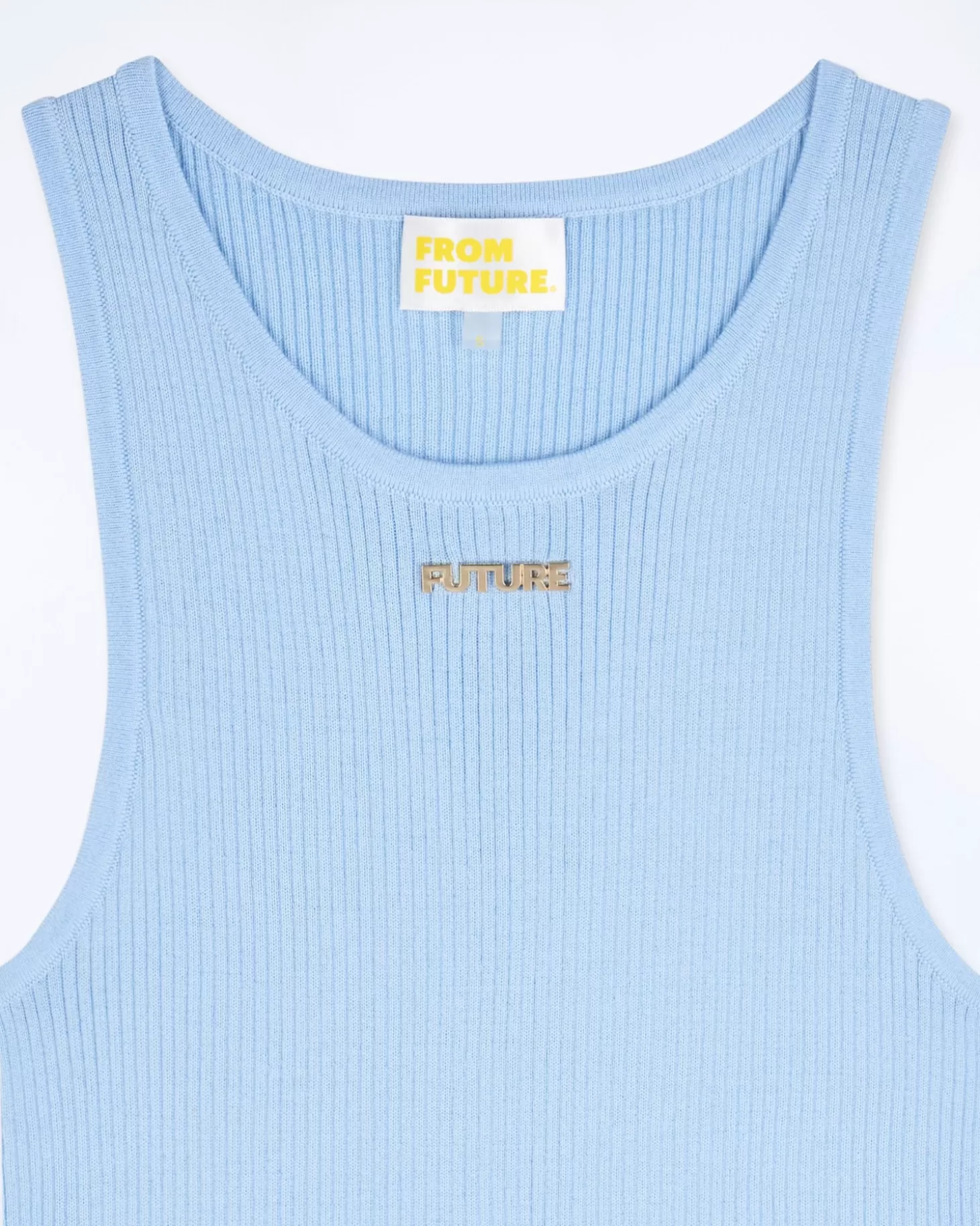 FROM FUTURE Tank Top Baby Blue Cheap