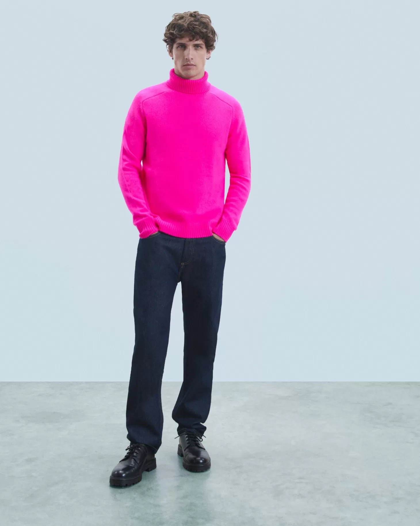 FROM FUTURE Turtleneck Sweater Utopic Pink Outlet